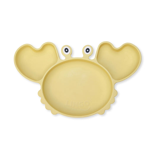 Plato divisiones crab | Ice yellow
