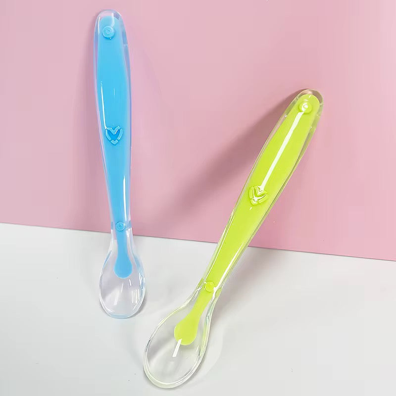 Cuchara para papilla | Apple green