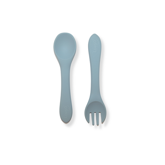 Par de cubiertos liso | Lake