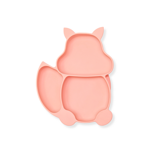 Plato divisiones fox | Coral pink