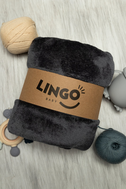 Frazada baby | Dark grey
