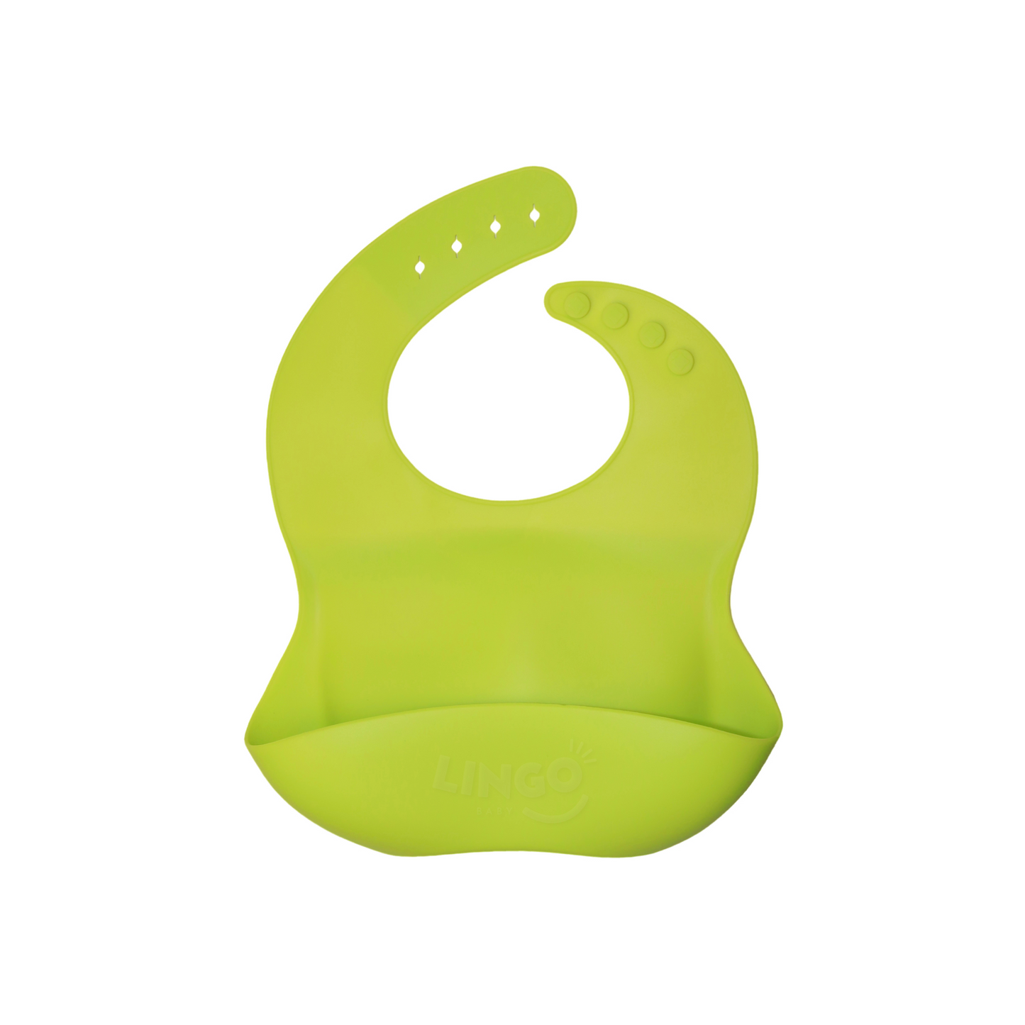 Babero de silicon | Lime