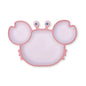 Plato divisiones crab | Coral pink