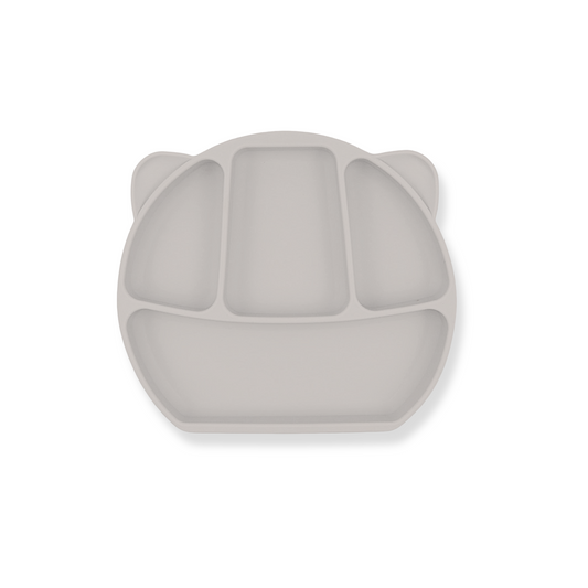 Plato divisiones gatito | Light grey