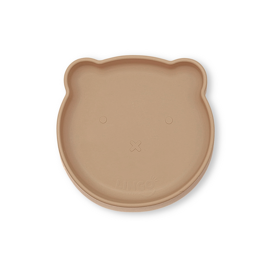 Plato liso little bear | Capuccino