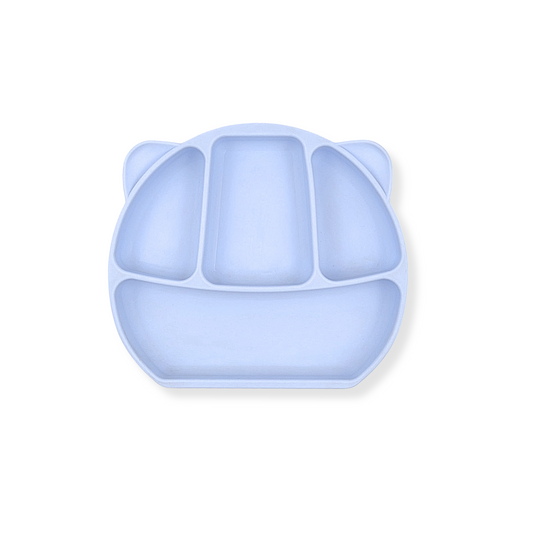 Plato divisiones gatito | Baby blue
