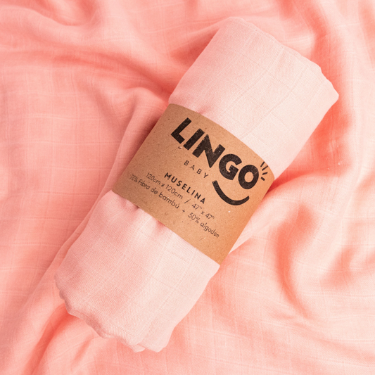 Muselina bambo | Peach