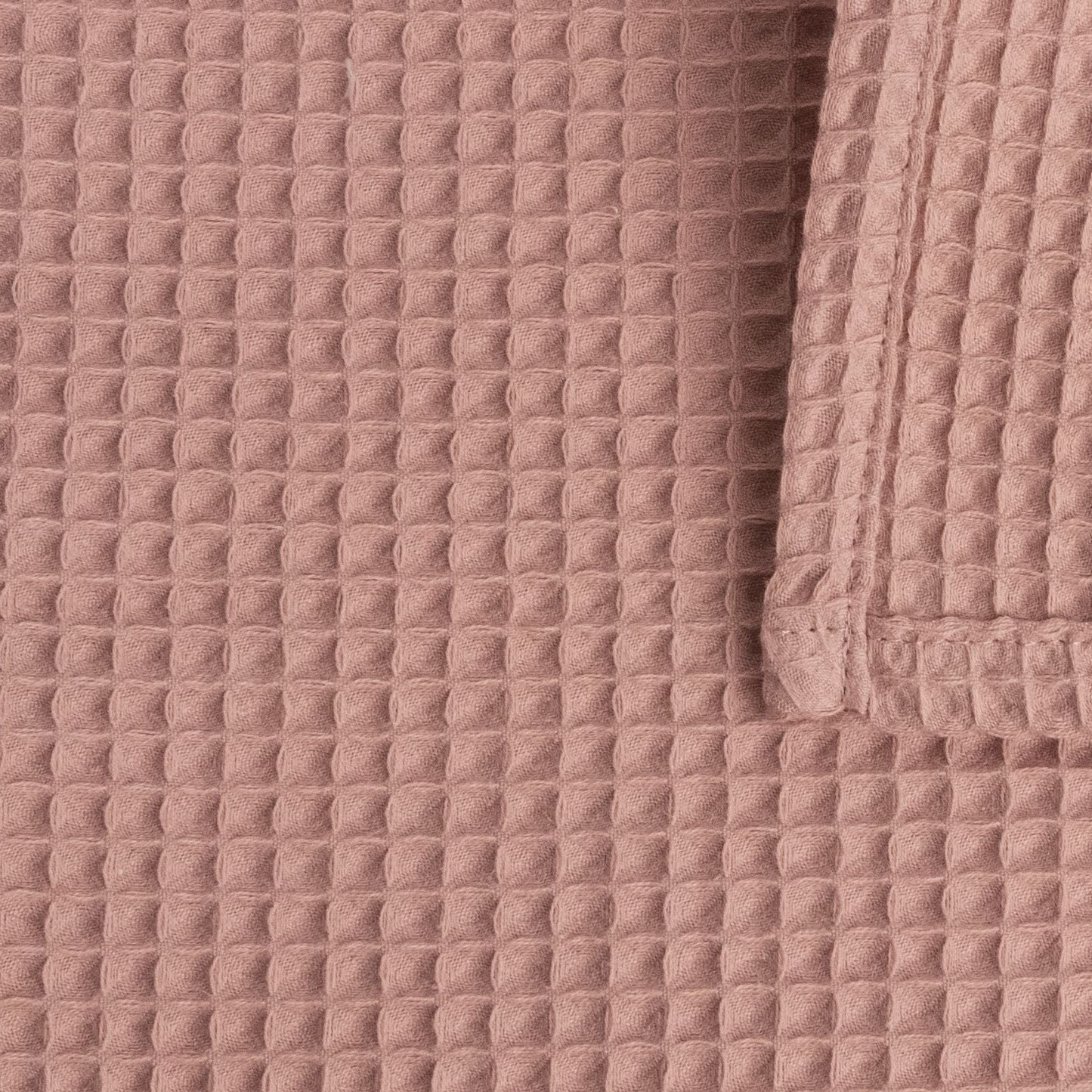 Mantita waffle | Dusty rose